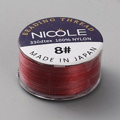 Круглая нейлоновая нить длиной 46 м.&nbsp;NWIR-WH0025-01B