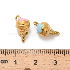 Подвески из нержавеющей стали 304 с эмалью&nbsp;STAS-K306-39G