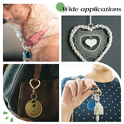 20 шт. Кольца пружинные затворные из сплава&nbsp;FIND-ME0002-82KCG