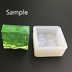 Квадратные Молды силиконовые Молды&nbsp;X-AJEW-P036-02