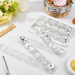 5 ярд отделки из полиэстера с пайетками&nbsp;OCOR-SP0001-30C