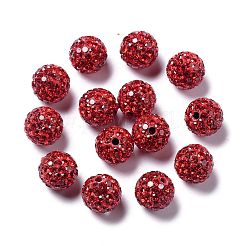 Бусины с класс А стразами&nbsp;RB-B026-27