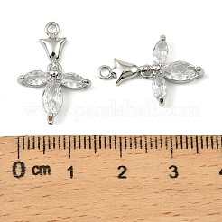 Латунные микро проложить кубического циркония подвески&nbsp;LS-KK-C107-18B-P