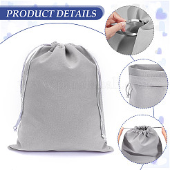 Подарочные пакеты из бархатного шнурка&nbsp;FIND-WH0155-034D