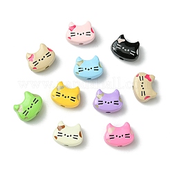 36 шт. 9-цветные бусины из сплава с напылением&nbsp;FIND-CJ0003-30