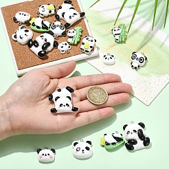 18 шт. 9 цвета непрозрачные подвески из смолы&nbsp;CRES-YW0002-79