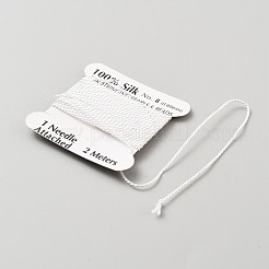 Чистый шелковый шнур&nbsp;OCOR-WH20019-02B