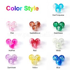 Выпечка раскрашенная бусина&nbsp;CCG-PH0002-6mm-02