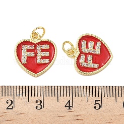 Латунные микро проложить кубического циркония подвески&nbsp;KK-L243-20G