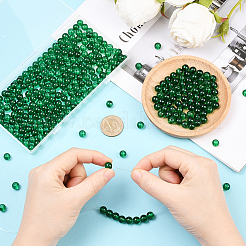 3 нити прозрачных стеклянных круглых бусин&nbsp;DGLA-PA0001-02B