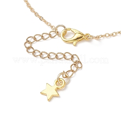 Браслеты из звеньев из стеклянных бусин в форме цветов из сплава&nbsp;BJEW-JB13259