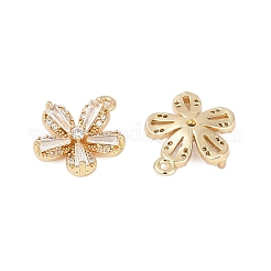 Стойки обшивки латунь микро проложить Циркон подвеску&nbsp;KK-C082-01G