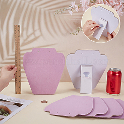 Бархатные ожерелья в форме бюста&nbsp;ODIS-WH0043-159B