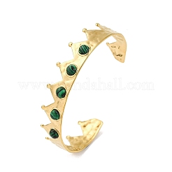 Браслеты-манжеты из нержавеющей стали 304 для женщин&nbsp;BJEW-P353-01G