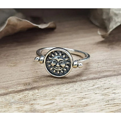 Двусторонние вращающиеся кольца для пальцев из цинкового сплава&nbsp;FS-WG6AB10-02