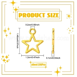 Подвески из сплава 200 шт.&nbsp;FIND-YW0008-67G