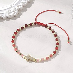 Браслеты из окрашенного натурального малазийского нефрита в форме ронделей&nbsp;BJEW-JB13395