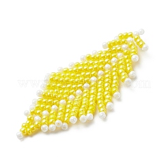 Плетеные большие подвески из японского бисера тохо&nbsp;PALLOY-MZ00001