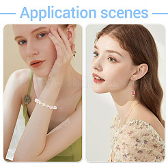 14 шт. 7-х цветные бусины ручной работы из фольги в технике лэмпворк&nbsp;FOIL-TA0001-07