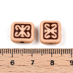 Непрозрачные акриловые бусины&nbsp;SACR-T017-29