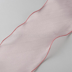 Полиэстеровая лента с волнистым краем&nbsp;DIY-TAC0040-02B