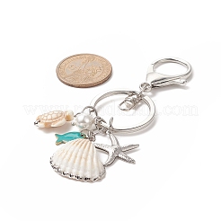 Брелки с подвесками из ракушек&nbsp;KEYC-TA00008
