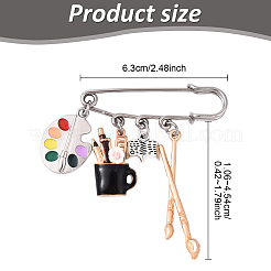 Броши-булавки из нержавеющей стали 304&nbsp;JEWB-YW00001-01