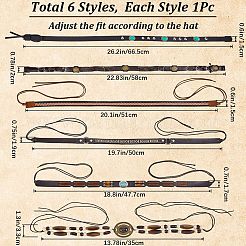 6 шт. 6 стиля&nbsp;AJEW-CP0007-23