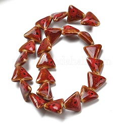 Фарфора ручной работы бисер нитей&nbsp;PORC-B002-19C