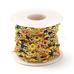 Латунные цветочные цепочки ручной работы&nbsp;CHC-I045-01G