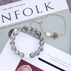 399шт 18 стиля abs пластиковые бусины с имитацией жемчуга&nbsp;KY-DC0001-17