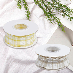 2 рулон льняной ленты 2 цветов для декора шитья&nbsp;OCOR-CY0003-17B