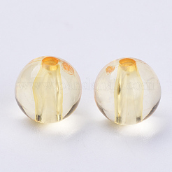 Прозрачные акриловые бусины&nbsp;TACR-Q255-8mm-V