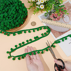 Полиэстеровый помпон шарик кисточка кружевная лента&nbsp;DIY-WH0683-63B