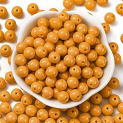 Непрозрачные цветные стеклянные бусины&nbsp;SEED-Z004-P8MM-03