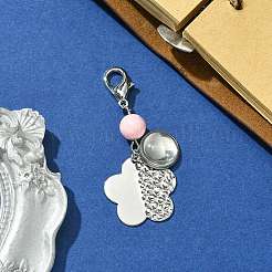 Подвесное украшение из нержавеющей стали 304&nbsp;HJEW-JM01550-01