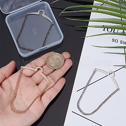 3 шт. латунные зажимы для галстука&nbsp;AJEW-UN0002-58