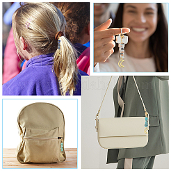 24 шт. 12 стиля подвески из сплава и натуральных и синтетических драгоценных камней&nbsp;HJEW-CA00052