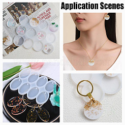 3 шт. 3 стильные силиконовые Молды для подвески «сделай сам»&nbsp;DIY-HY0002-73