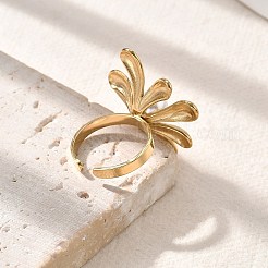 Кольца-манжеты из нержавеющей стали Flower 304 для женщин&nbsp;STAS-Z112-19G