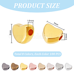 800шт 8 цвета пластиковые бусины ccb&nbsp;RESI-PH0002-32