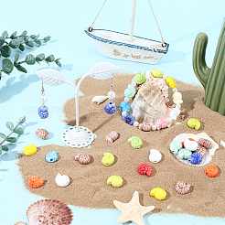 50 шт. фарфоровые керамические бусины ручной работы&nbsp;PORC-PA0001-16