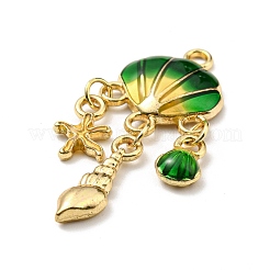 Подвески из эмали и сплава&nbsp;ENAM-G219-02B