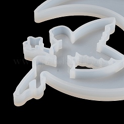 Луна поделки силуэт статуя силиконовые Молды&nbsp;LS-DIY-F148-02C