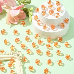 Прозрачные акриловые бусины&nbsp;TACR-S154-20A-84