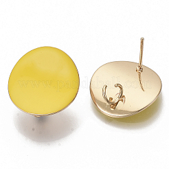 Серьги-гвоздики с позолотой&nbsp;X-IFIN-T014-01N-NR