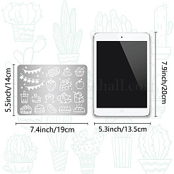 Трафареты для резки металла из нержавеющей стали&nbsp;DIY-WH0289-082