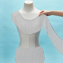 Кружевная лента из полиэстера с кисточками&nbsp;OCOR-FG0002-45B