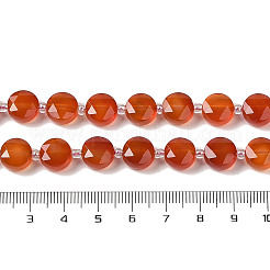 Природные пряди сердолик бисера&nbsp;G-NH0013-A03-01