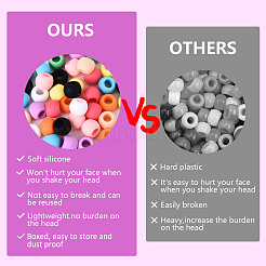 Силиконовые аксессуары для волос&nbsp;MRMJ-YWC0001-01B